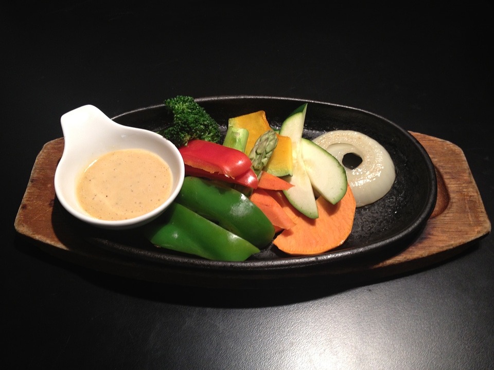 vegatable hot plate