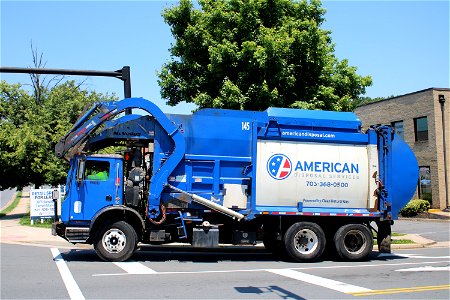 American Disposal truck 145 photo