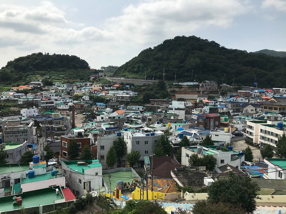 Tongyeong city of South Korea
