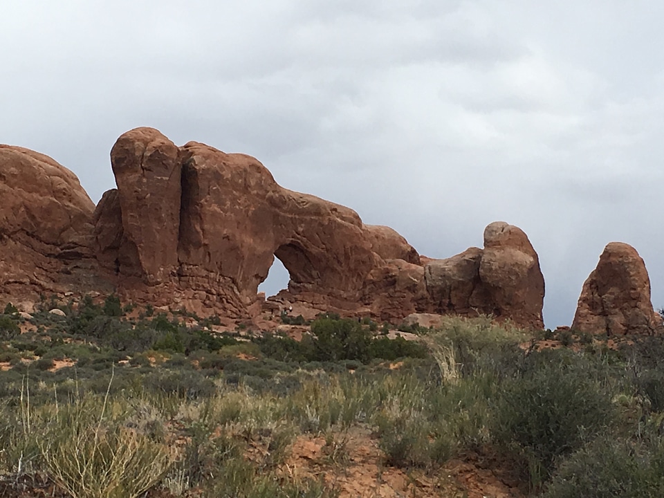 Beautiful Rock Formations in Arches National Park
