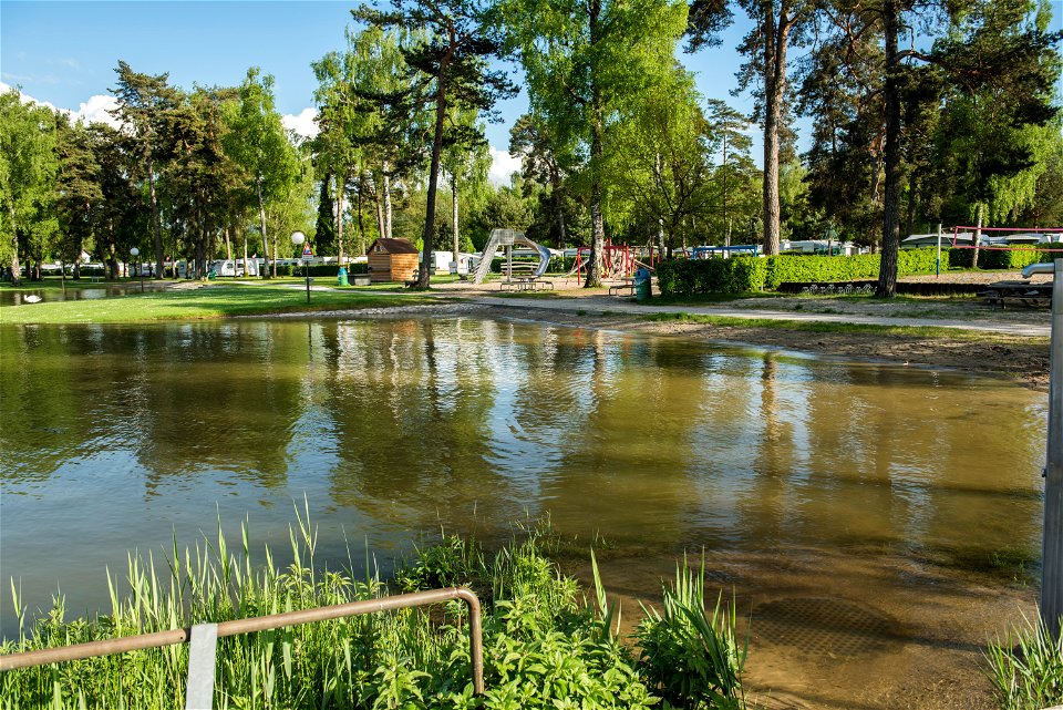 Crue du Lac de Morat - Mai 2015
