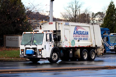 American Disposal Truck 506 | Mack LEU Heil DP5000 photo
