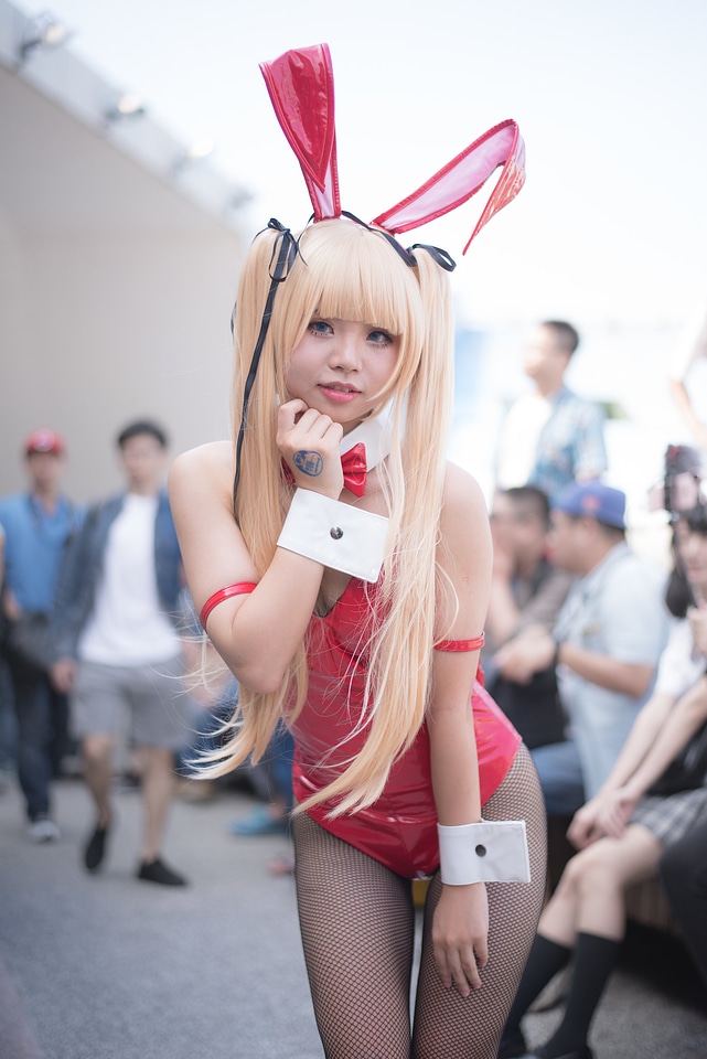 asian girl maid cosplay anime japanese style