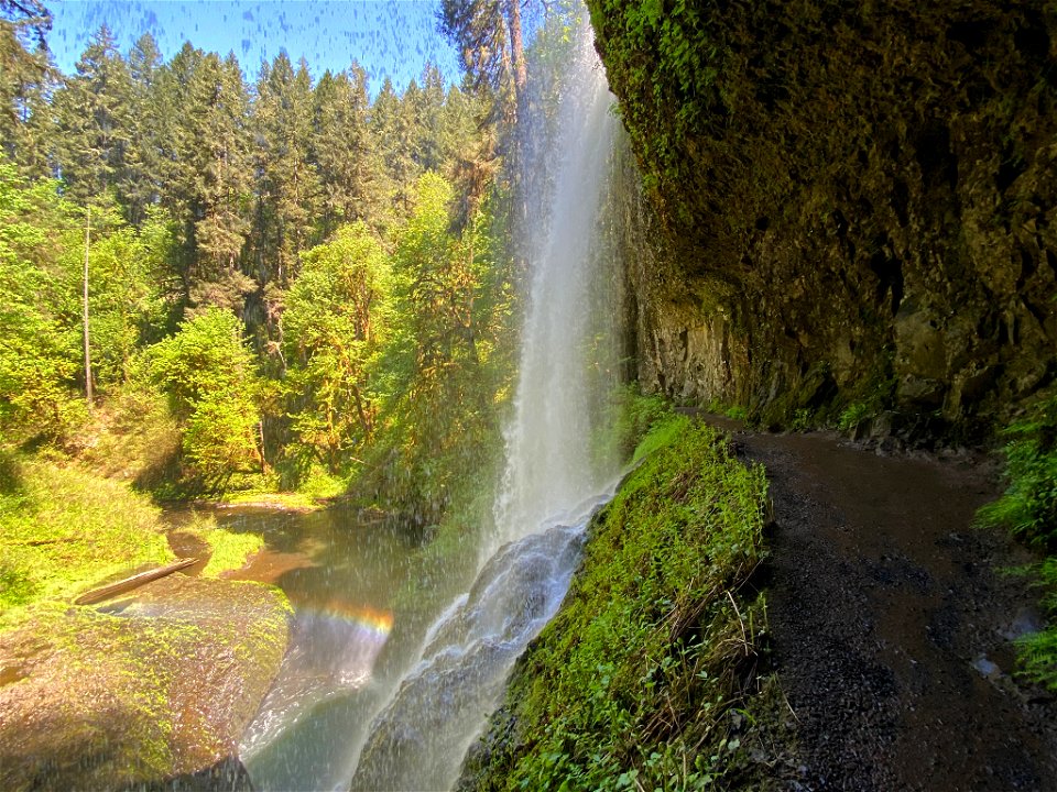 Middle North Falls and Trail of Ten Falls in OR