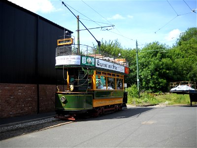 Tram Car at the Black Country Museum - Dudley photo