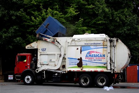 American Disposal truck 137