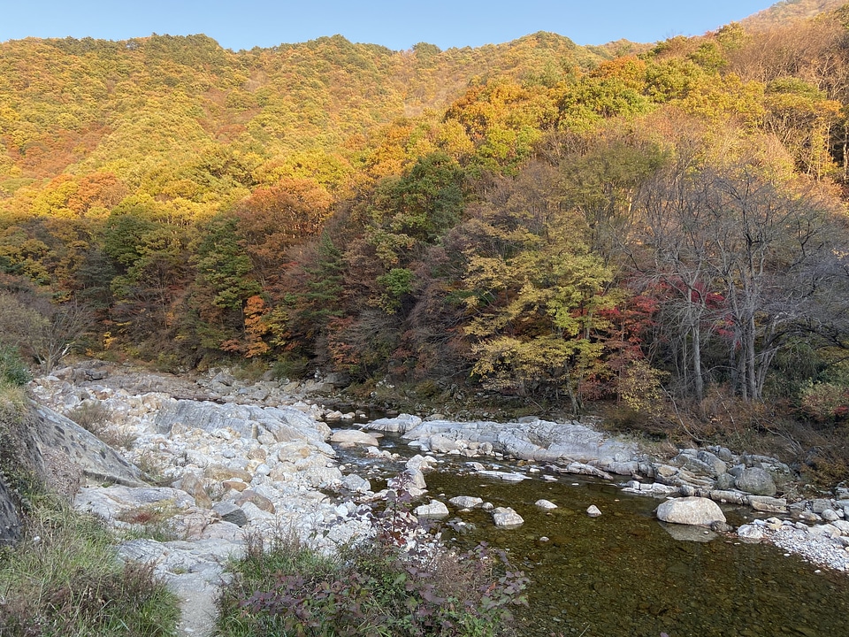 Jirisan Magnificent Fall Colors