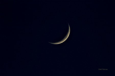 WAXING CRESCENT 1 photo