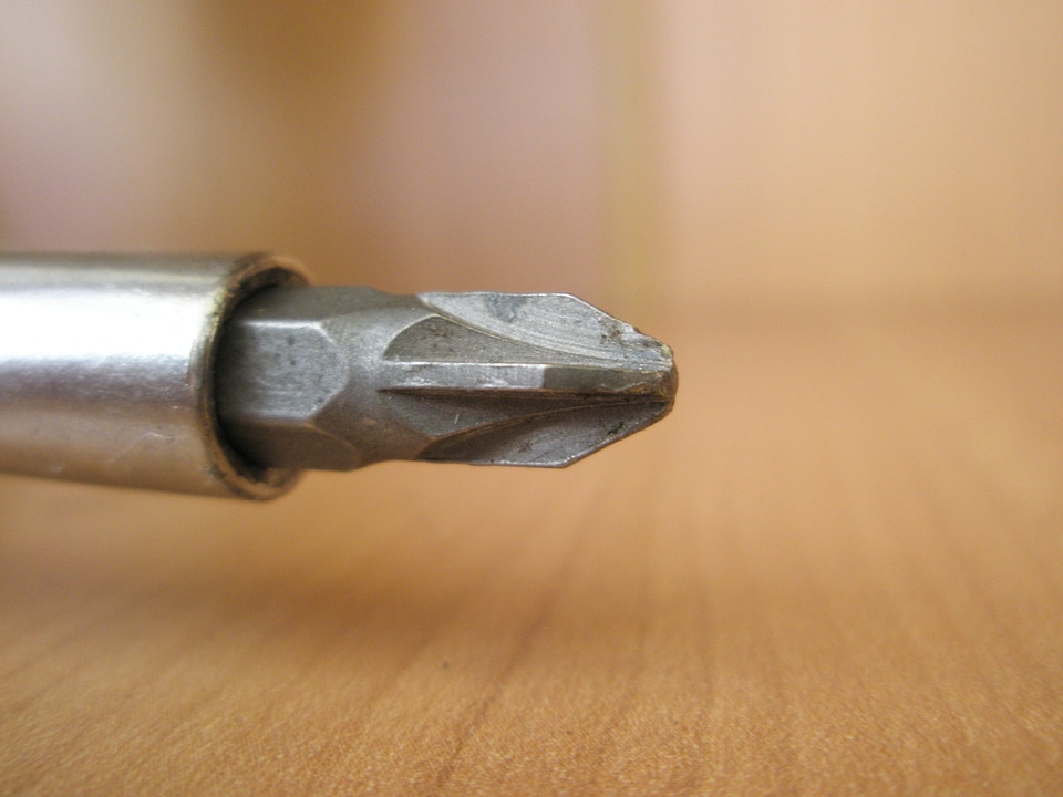 Screwdriver tool grey