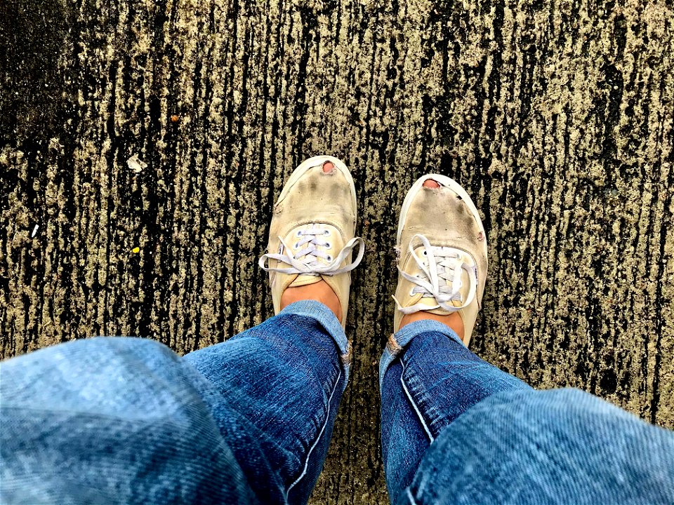 Vans working in the rain