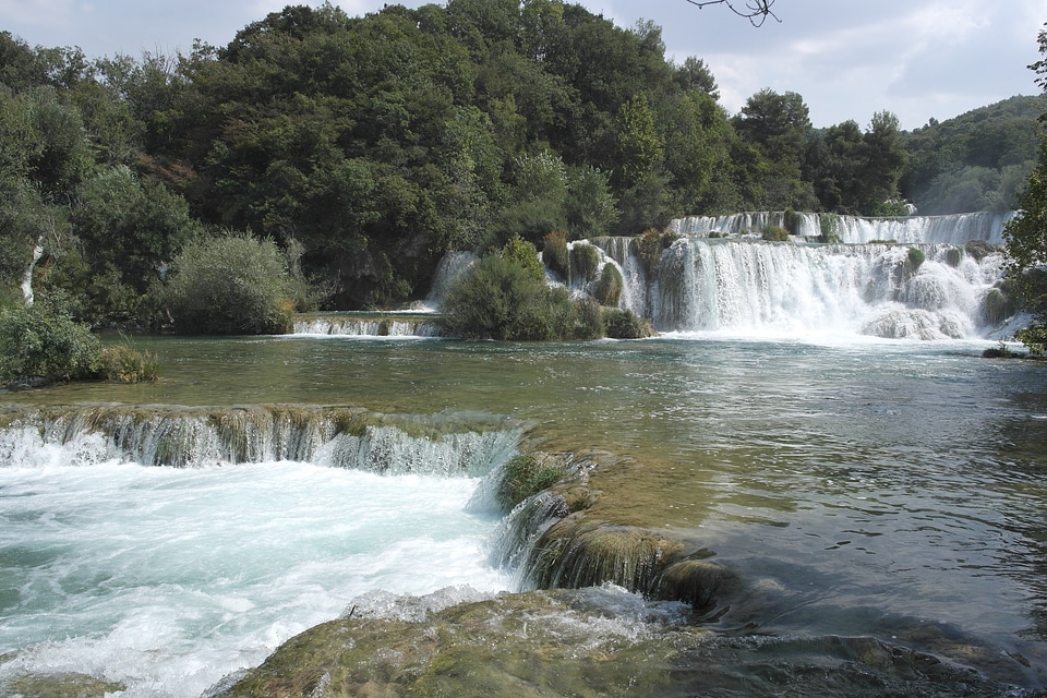 Falls landscape water