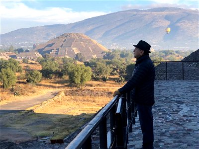 Don Miguel Ruiz at Teotihuacan 2