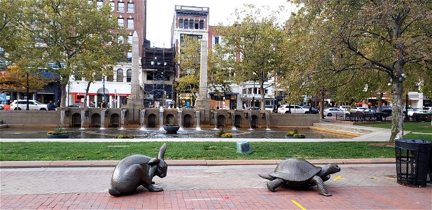 Fountains at Copley Square