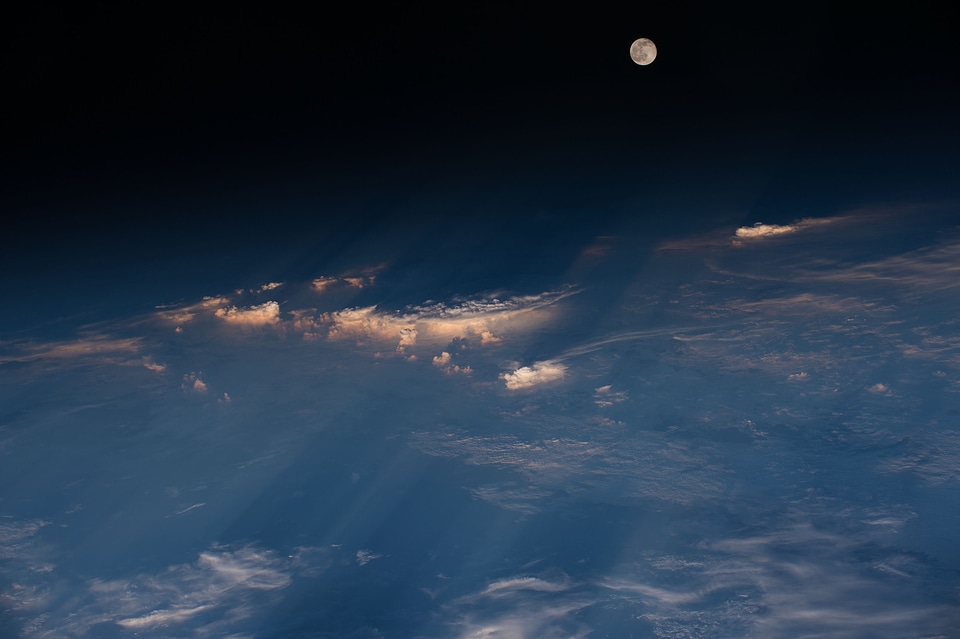 View of the Full Moon