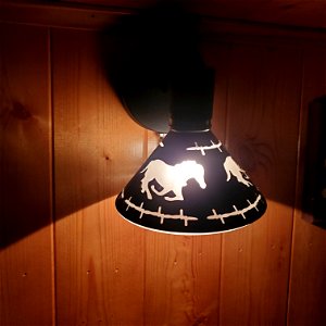 closeup of light