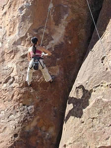 The pinnacles of Penitente Canyon