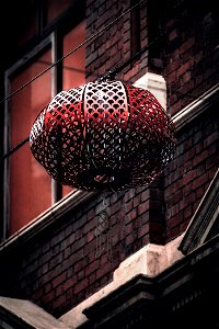 Red Lanterns For Lunar New Year 2021 photo