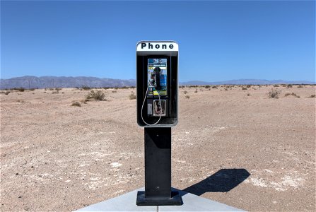 Desert Phone Booth photo