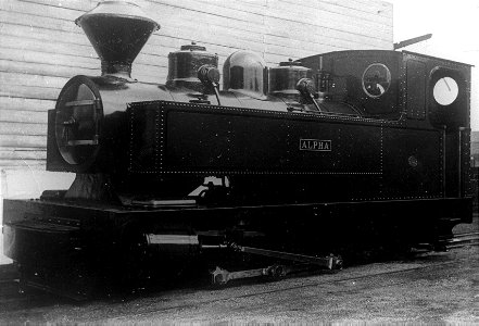 staffs - bowaters of sittingbourne bagnall 2742-1932 alpha when new at stafford photo