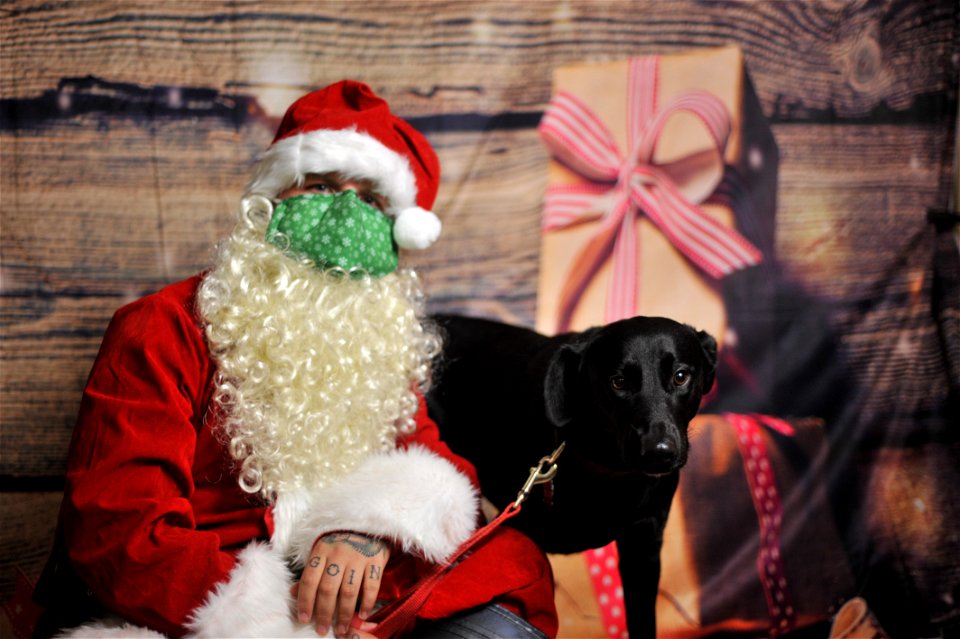 City of Elderly Love Claus for Paws Fundraiser