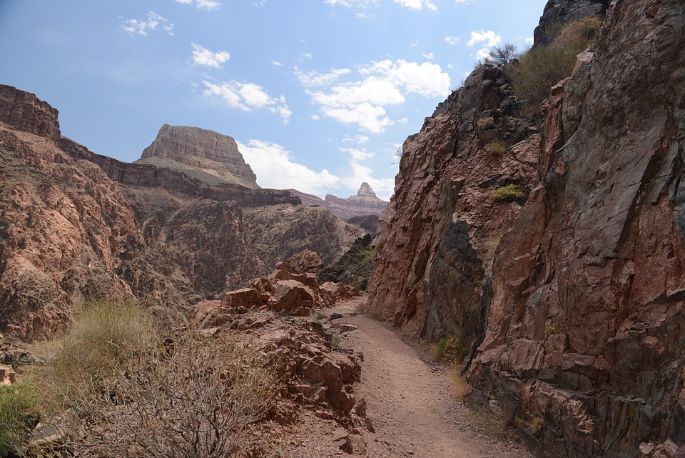 Bright Angel trail in Grand Canyon National Park