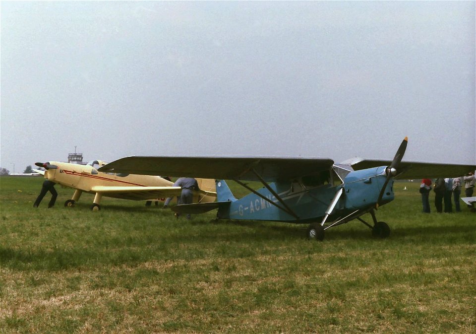 G-AFNG G-ACMN at Biggin Hill Moth Meet 1984