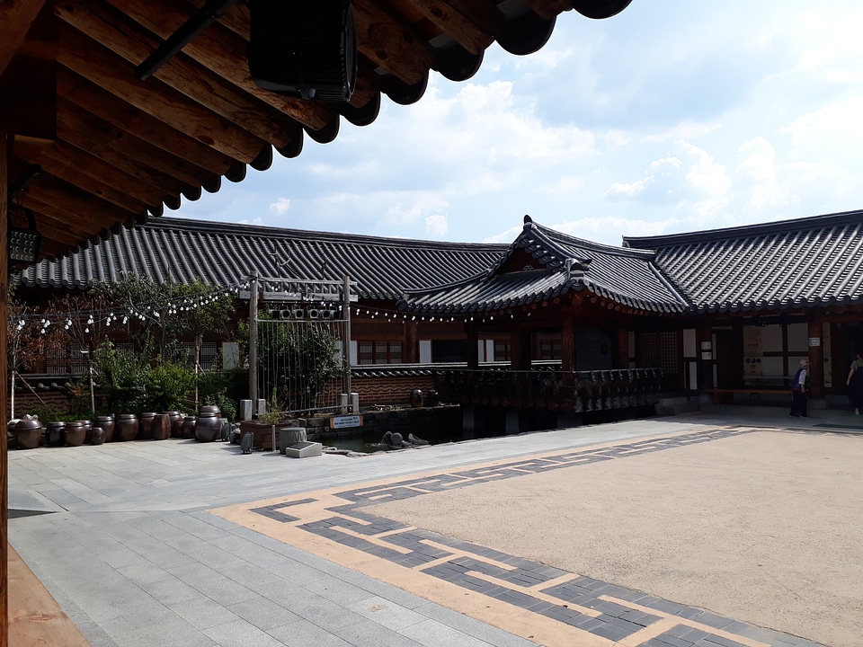 Jeonju Hanok Village in Jeonju, South Korea