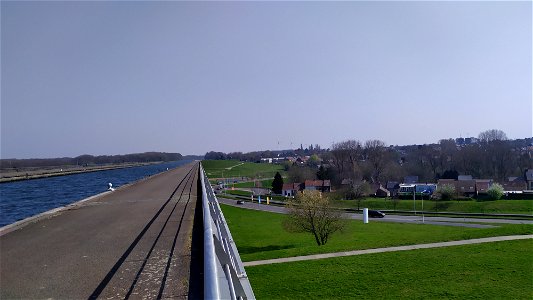 Pont-canal du Sart - Belgium photo