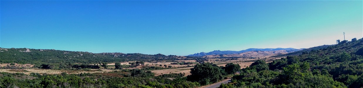 La bellissima spianata di Scupetu in Gallura