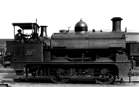wmids - GWR No 96 at Wolverhampton (Stafford Road) in 1930