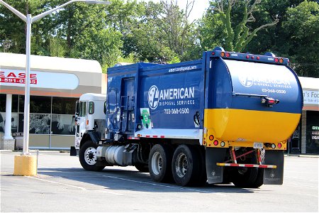 American Disposal truck 441