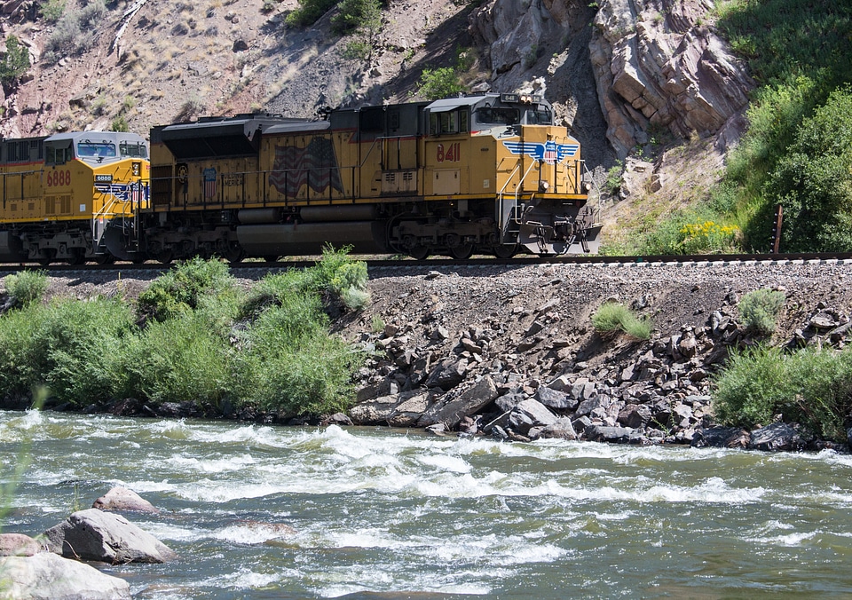 Cargo Train on Upper Colorado River