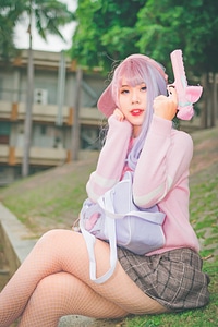 Japan anime cosplay girl portrait photo