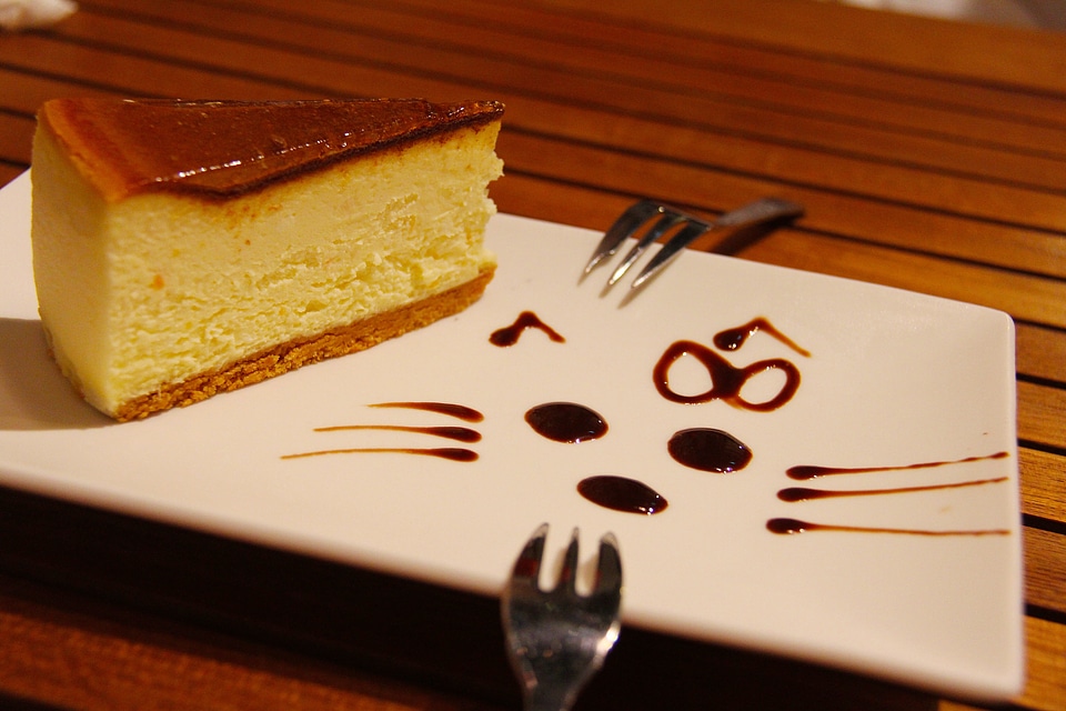 Yummy cake delicious