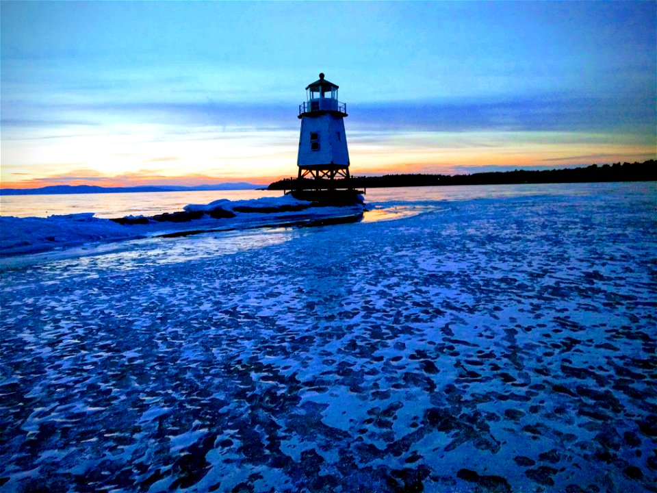 Sunset Burlington North Light