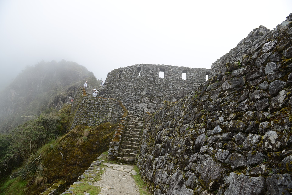 Inca trail to Machu Picchu, Cusco, Peru photo