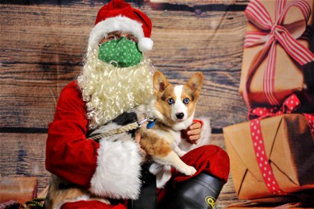 City of Elderly Love Claus for Paws Fundraiser