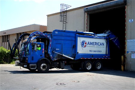 American Disposal truck 119 | Mack MR Heil Half/Pack