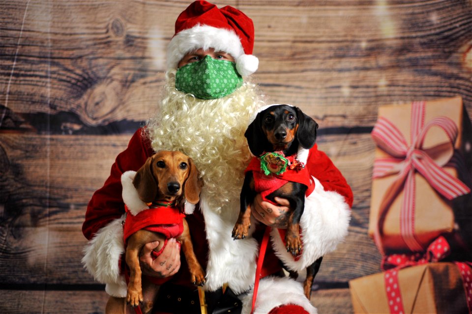 City of Elderly Love Claus for Paws Fundraiser