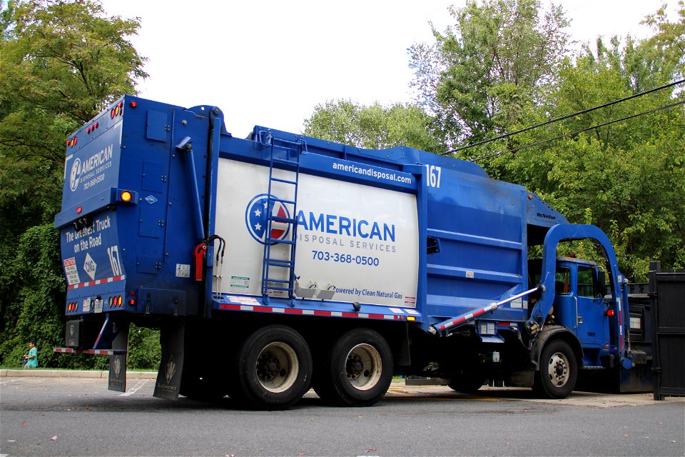 American Disposal truck 167