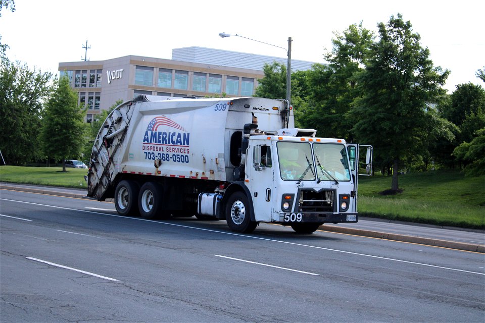 My former trash truck | American Disposal 509