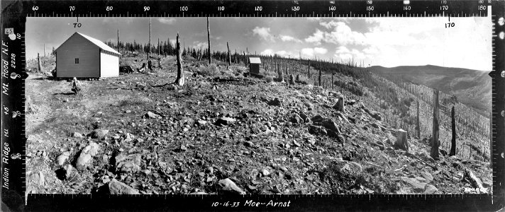 Indian Ridge Panorama, 1933 photo