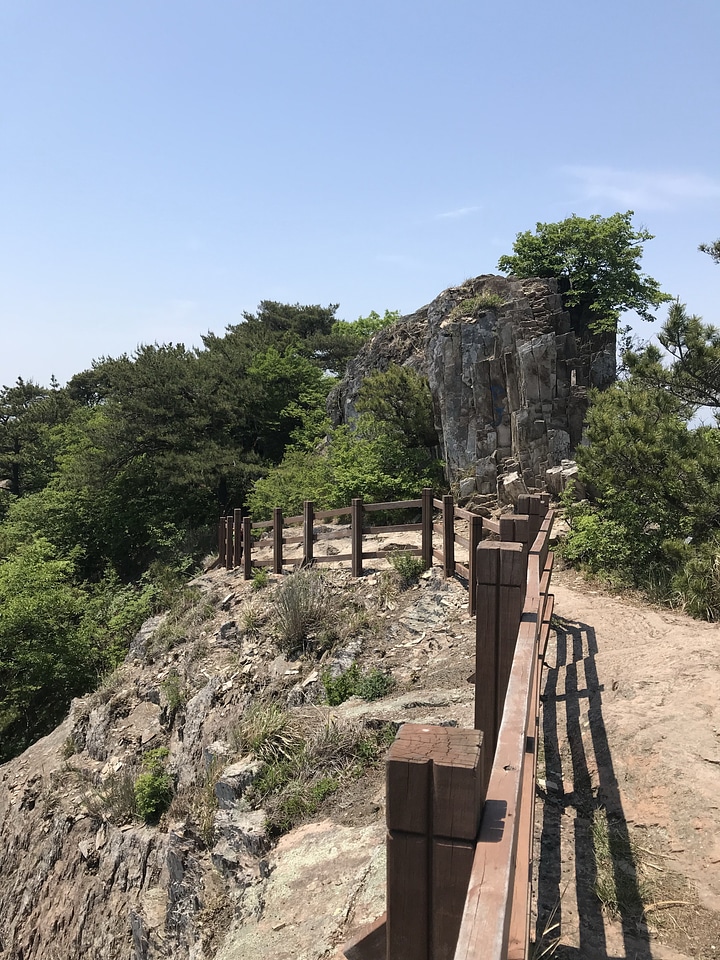 Wooden Bridge Saryangdo Tongyeong Island South Korea