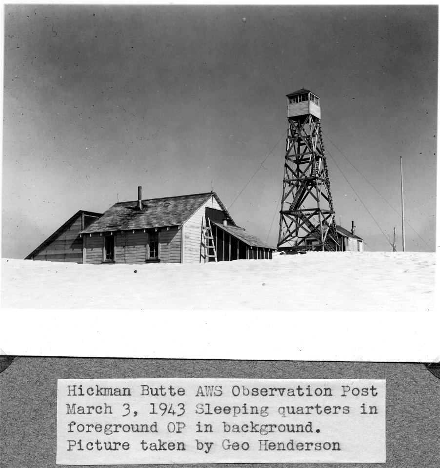 Hickman Butte, 1943