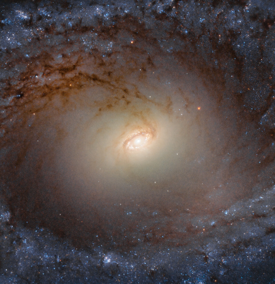Close-Up of Spiral’s Disk, Bulge
