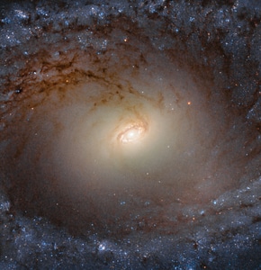 Close-Up of Spiral’s Disk, Bulge