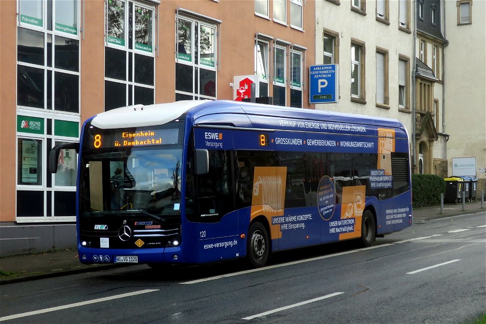 ESWE, Wiesbaden - Wagen 120 - WI-VG 1120 - Mercedes-Benz O 530 eCitaro (VIN WEB62863013140324 / 2020) - ESWE Energie