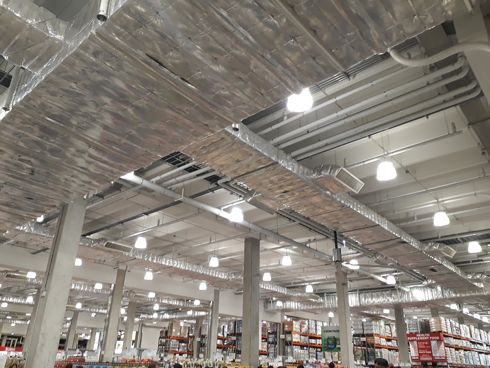 Costco warehouse shop