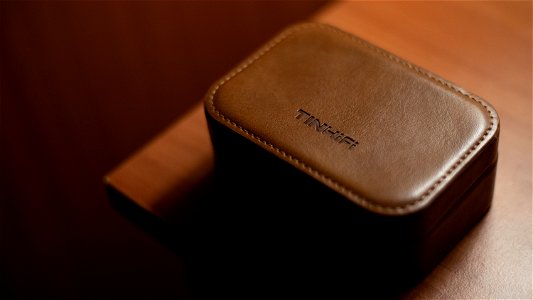 TIN HIFI earphones leather case photo