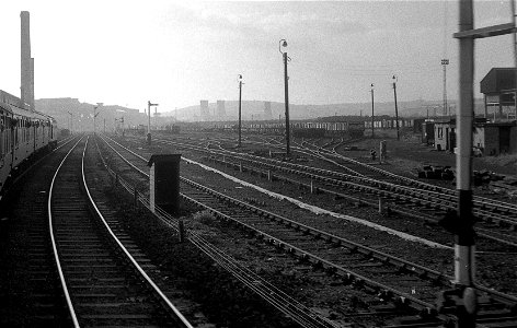 ickles sidings from passing railtour 1978 hi-res photo